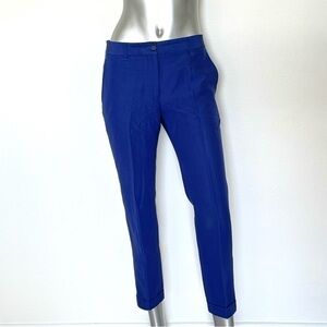 MOSCHINO Royal Blue Pants, Size 8